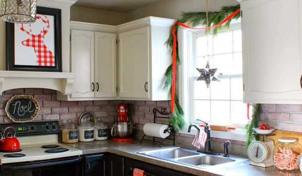 Cupboards Christmas Kitchen idea