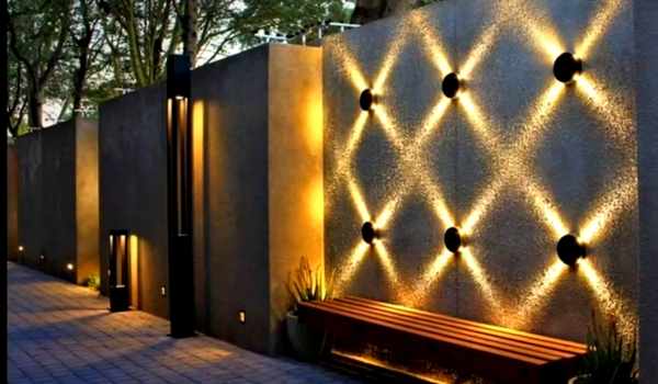 Pool Fence Lighting Ideas with Elegant lighting