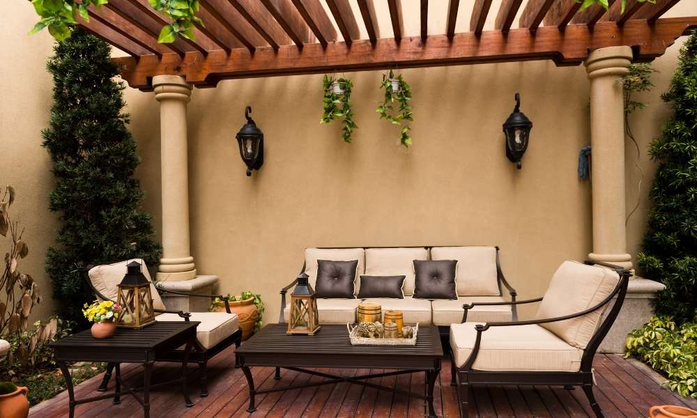 How To Arrange Patio Furniture On A Small Deck