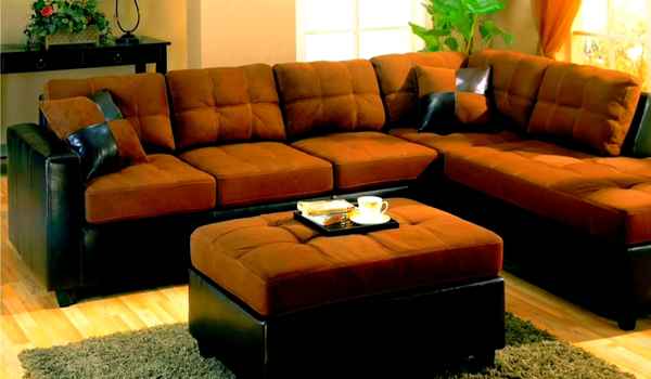 Modern Sofa Set Designs for Living Room with corner sofa