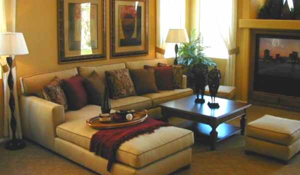 Family Room Sectional Couches with leather sofa