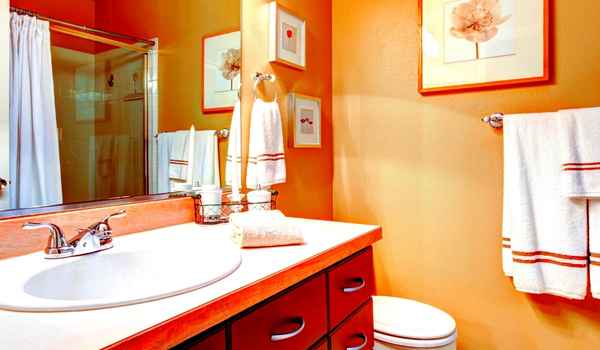 Red and Grey Bathroom Ideas WITH MODERN AND crisp